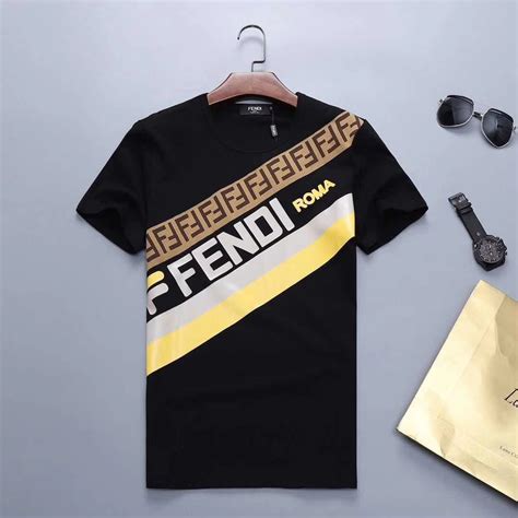 fendi monogram tshirt replica|Fendi jeans sale.